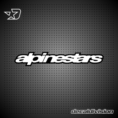 Alpinestars Lettering Sticker